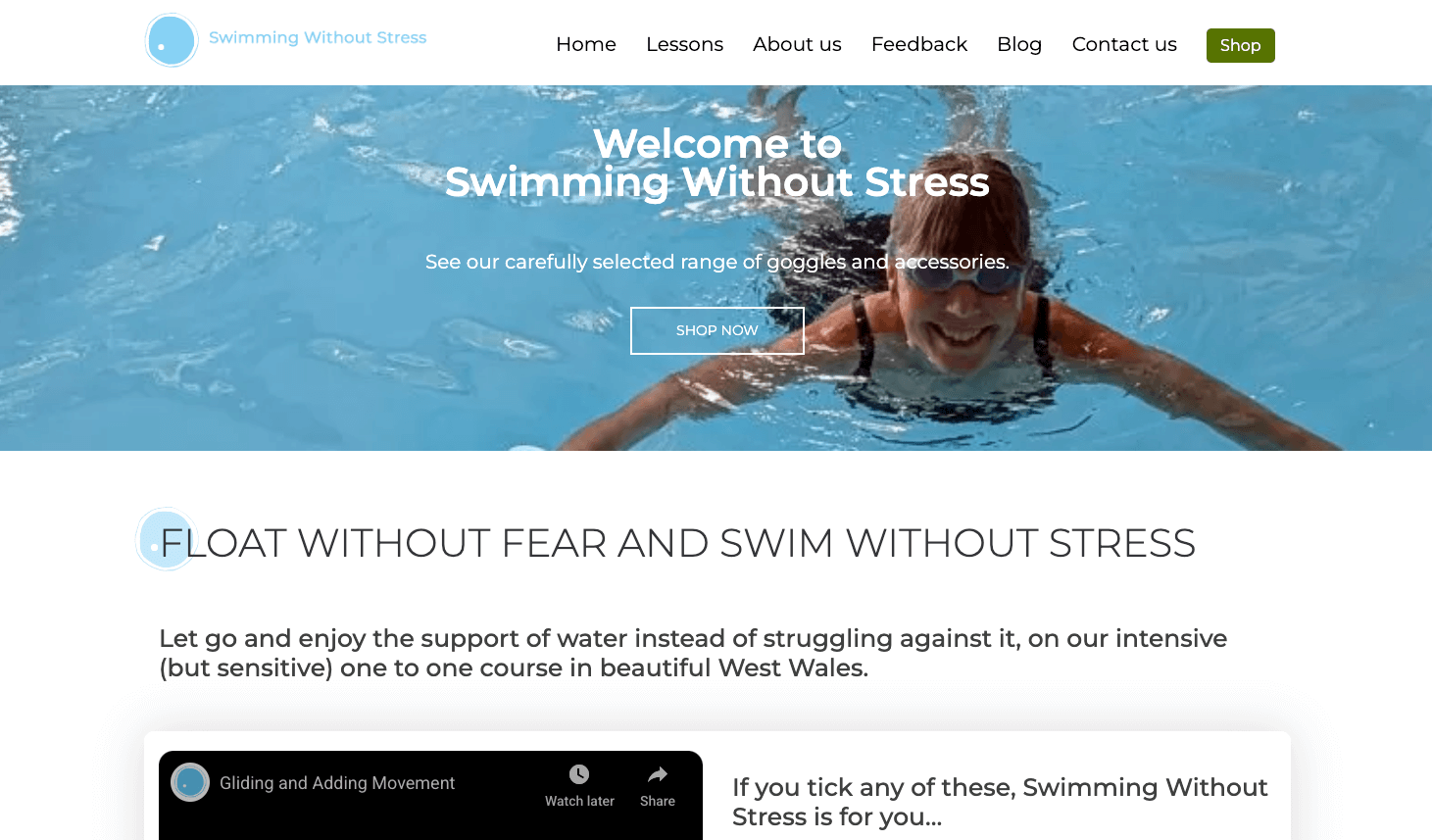 Swimming Without Stress